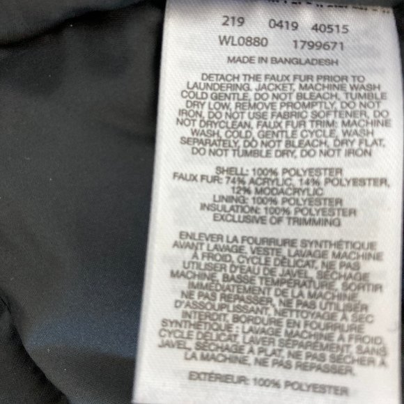 Columbia Peak to Park Insulated Jacket NEW Small - Picture 6 of 7